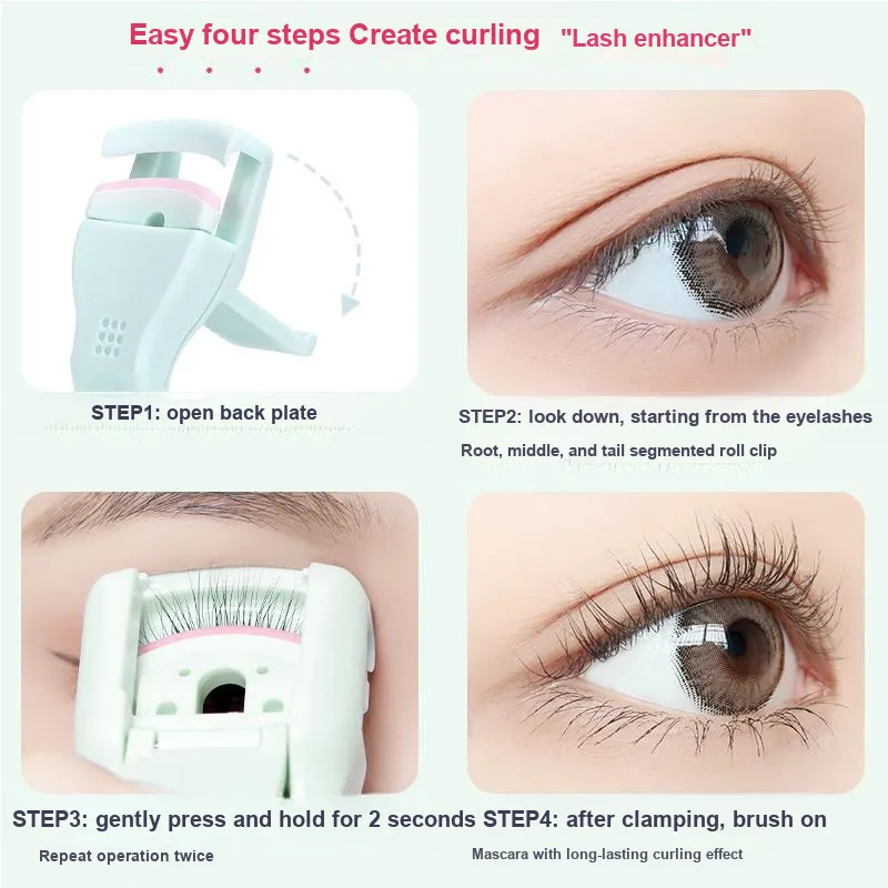Malian Shaping Eyelash Curlers Long Lasting Curling For Beginners Friendly-1