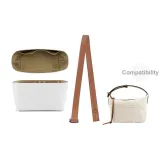 (Lowe Cubi Trumpets) White DuPont Paper Liner+Brown Strap Extender 68cm