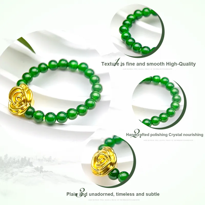 Oriental Jade Ice Type Rings Women's-2