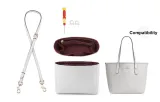 Glacier White Crossbody Set 90-120cm+DuPont Paper Liner[Includes Modified D Buckle]