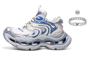 TIMESPEAK Lunar Shadow Series Low Top Couple, Chunky Sneakers Unisex