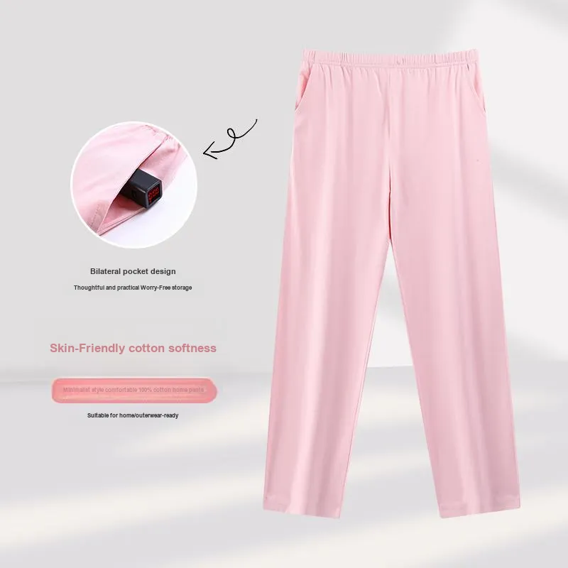 MADALLO Women's Pajama Pants-14