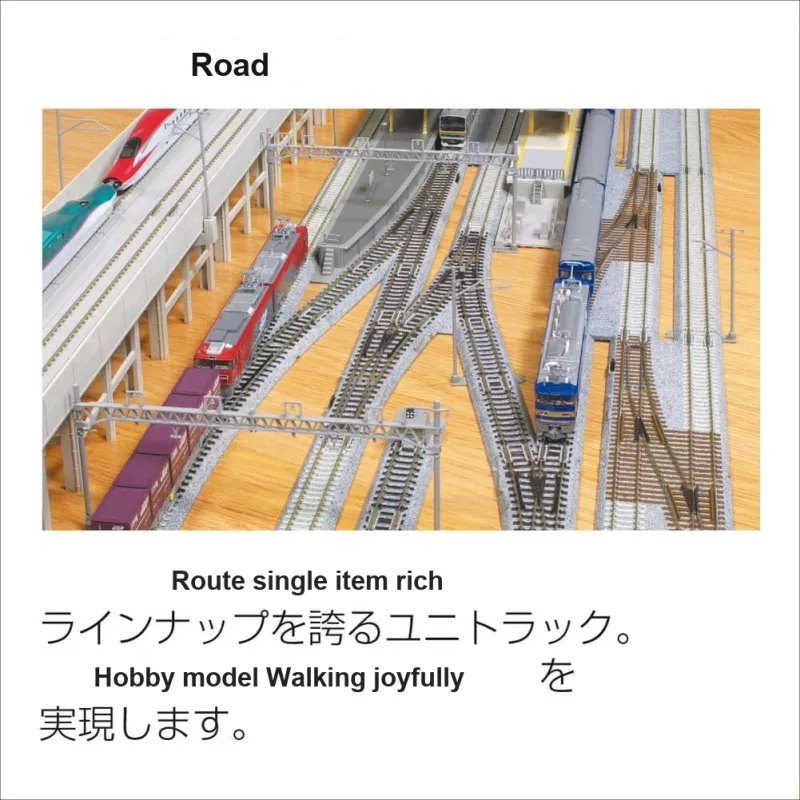 KATO N Gauge, Train, Track, Straight And Curved Rails, Railway Clothing Sets 20 864 Model Accessories-2