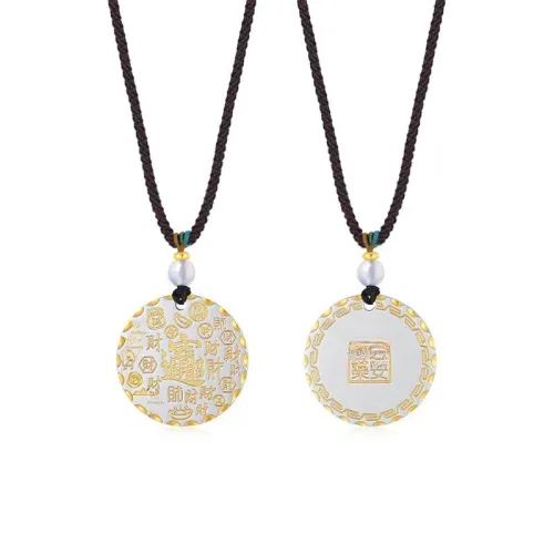 YUOFFICIAL S999 Fine Silver Necklaces Unisex
