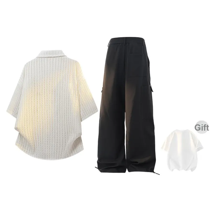 JASONWOOD Shirt Matching Set Unisex-1