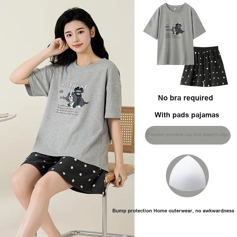 Maultiay Pajama Set Women's Gray-1