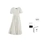 (White+Strapless Top) Comes with