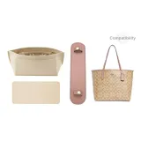 City33 Light Pink Shoulder Pads+Beige Liner+Beige Base Pad