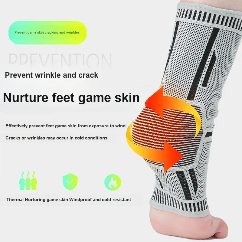 ZHONGKERUIERFU Ankle Braces Running Skiing Unisex Graphene 24.5*11cm-4