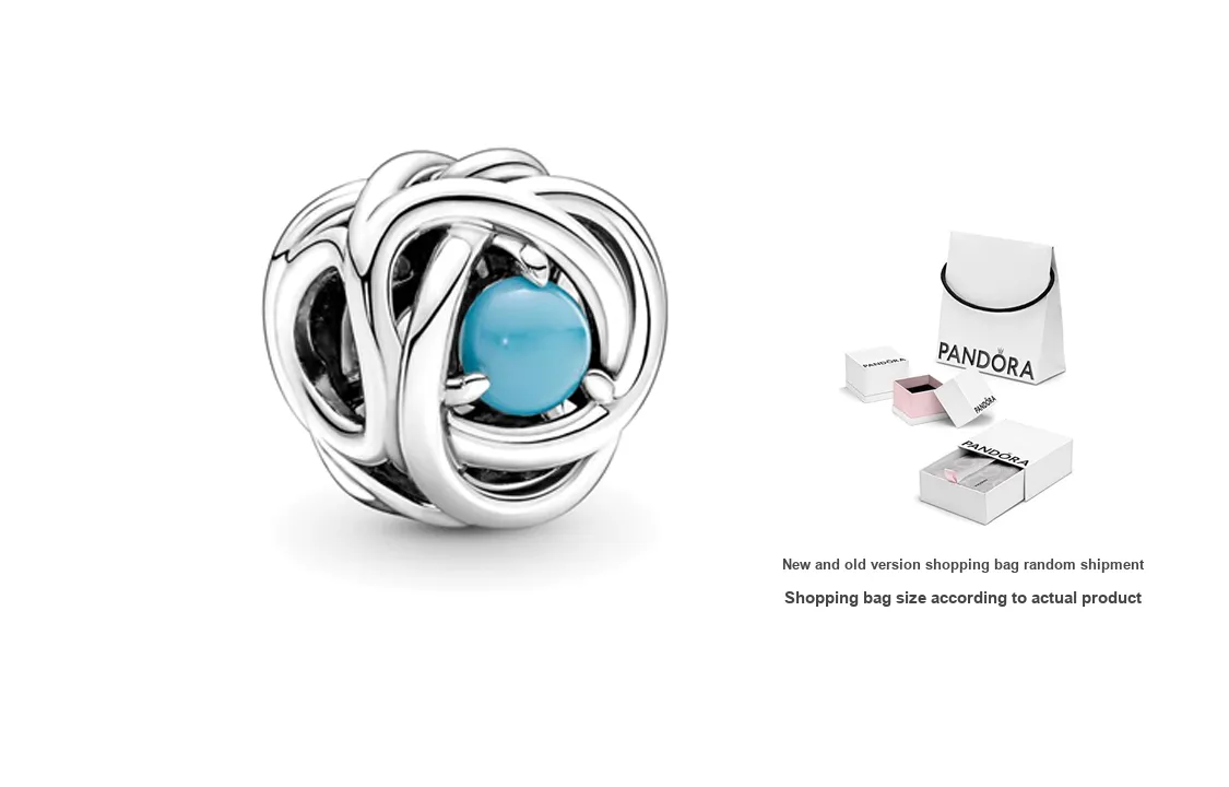 Pandora MOMENTS Bead Ornament Women's Silver