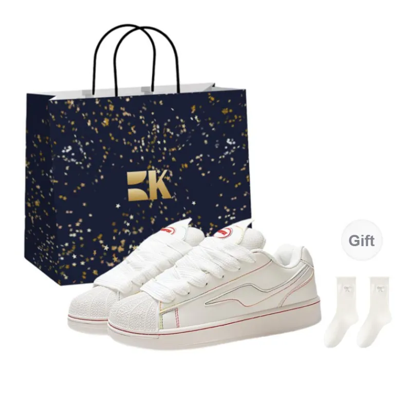 Boldi Kuki Anti Slip Wear Resistant Low Top Skateboard Shoes Women's-0
