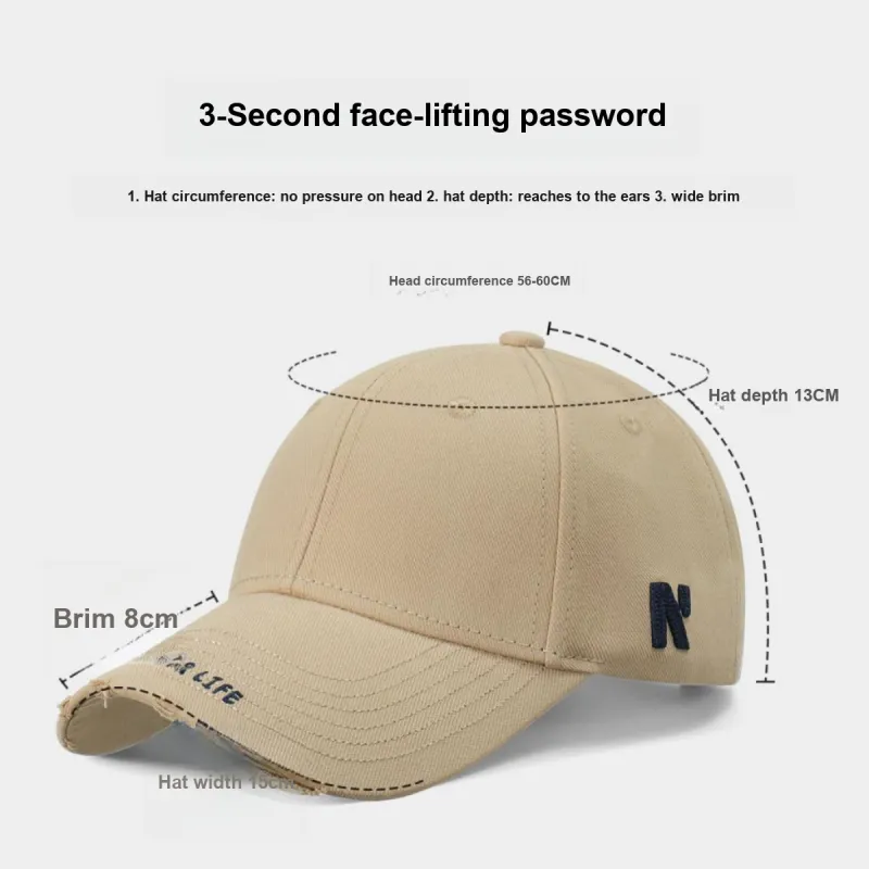 Gold Artist Cotton Baseball Caps Unisex-6