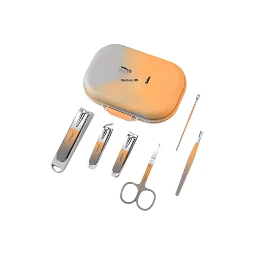RIMEI Полный комплект инструментов для домашнего маникюра и педикюра Набор ножниц для ногтей