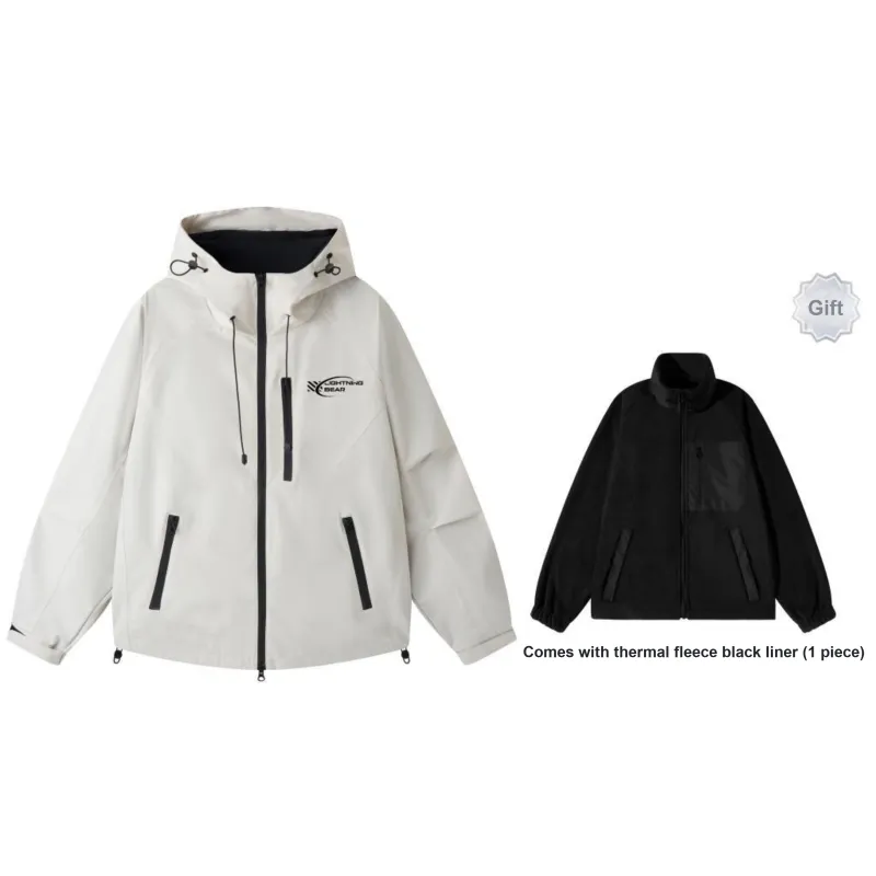 LIGHTNING BEAR Windbreaker Jacket Unisex-20