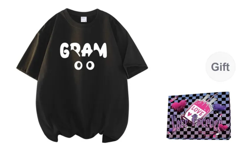 GRAMICA T Shirt Unisex Gift Box Set Included-24