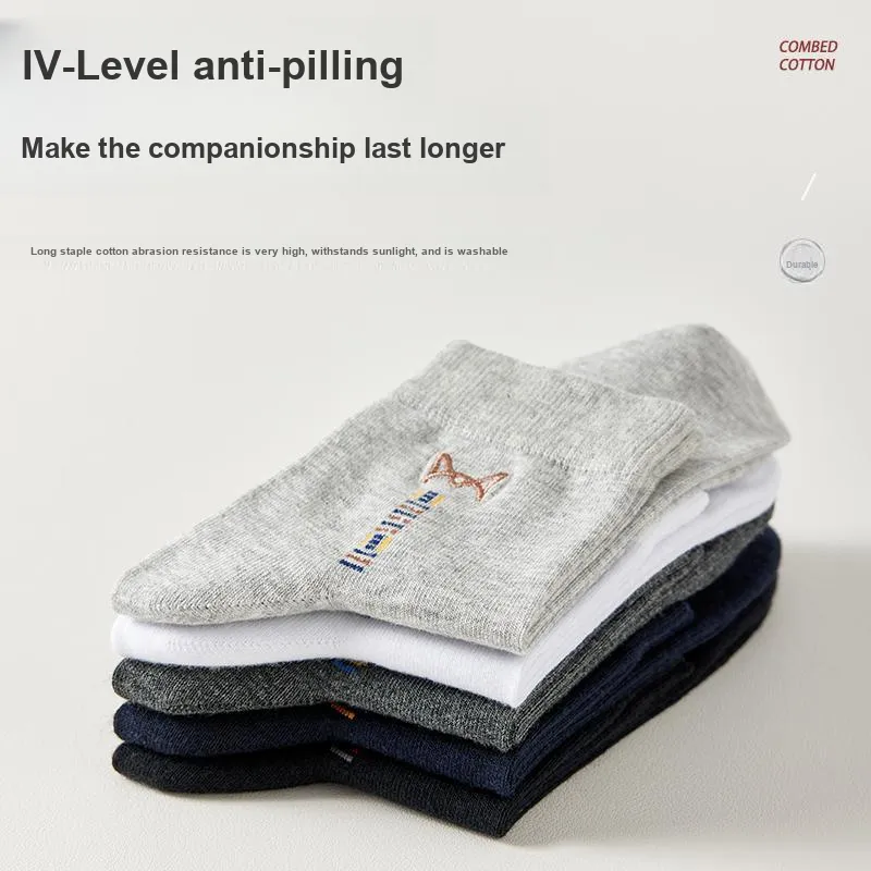 MIIOW Men Mid Calf Socks-2
