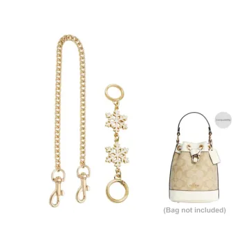 Metal Bag Accessories Women's White