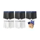 Black+Black+Black+White+White (5 Pcs Pack)
