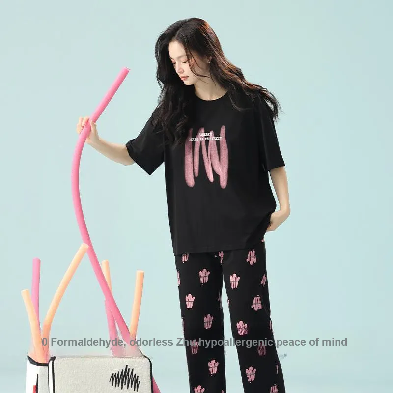 PBENO PD Pajama Set Women's Black-6
