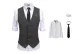 Dark Gray (Includes Shirt+Tie)