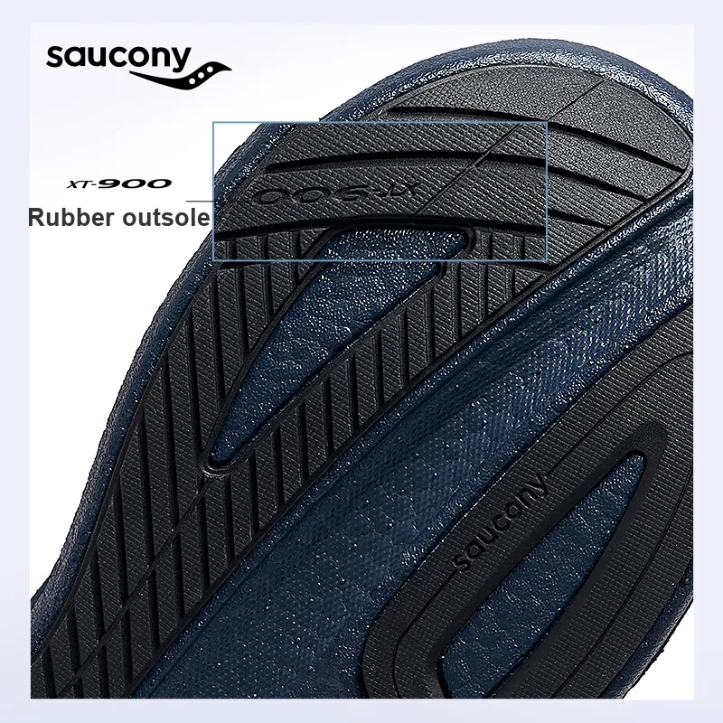 Saucony RIDE 17 Cushioning Low Top Running Shoes Men's Light Gray-8
