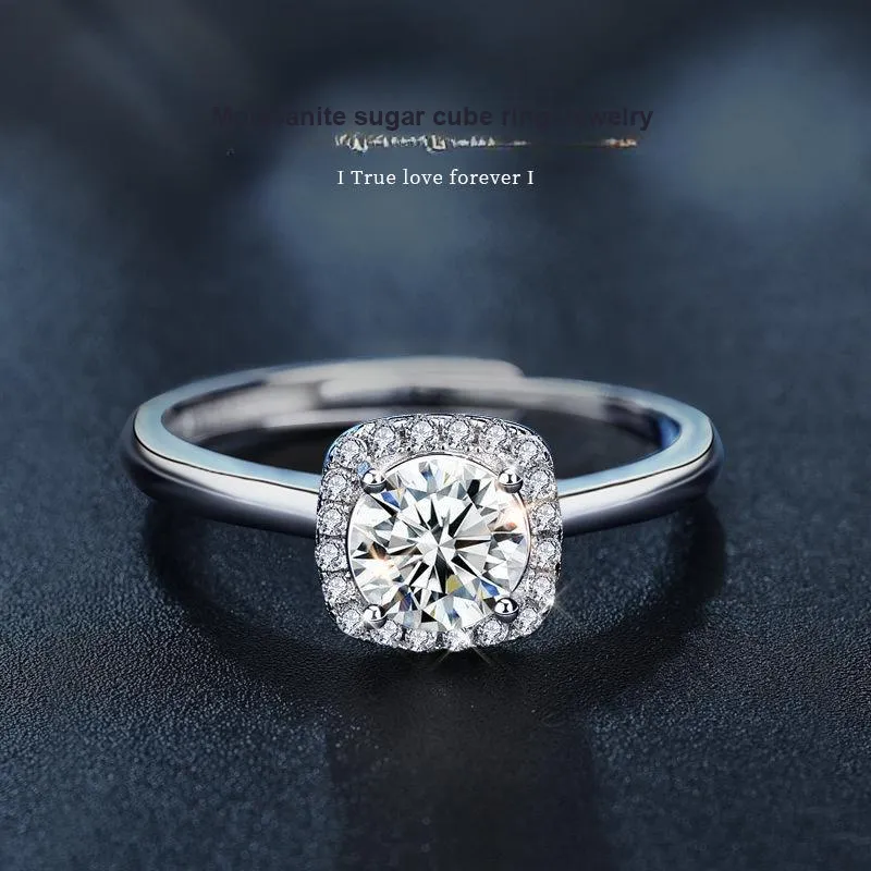 WUMZK 925 Sterling Silver Rings Unisex-1