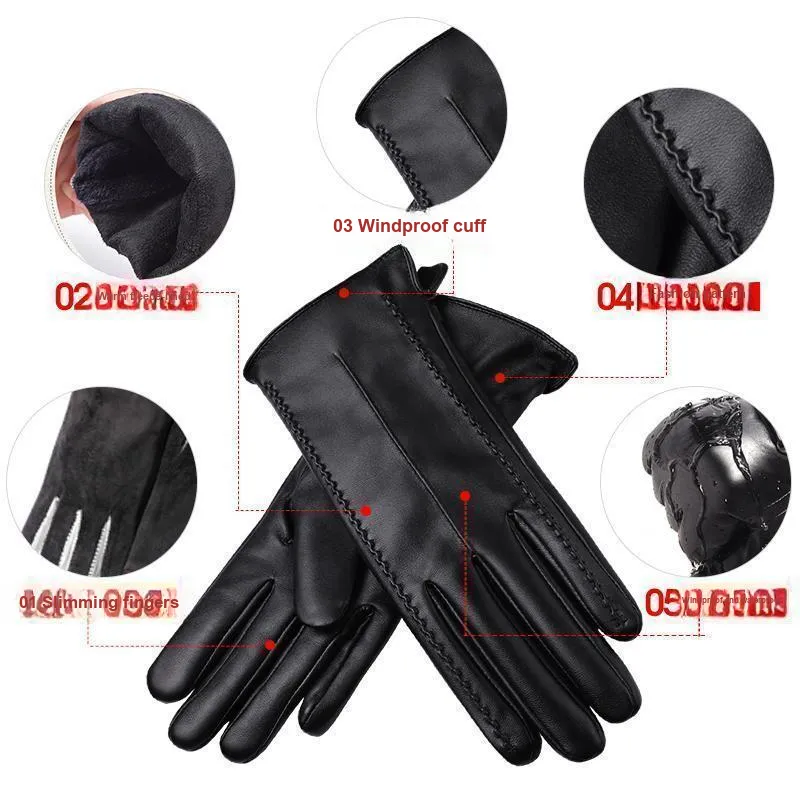 Montagut Warm Cotton Gloves Women's-3