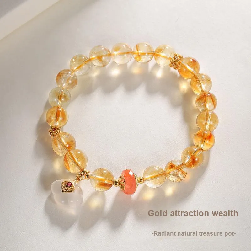 LOVING Chalcedony Bracelets Women's-1