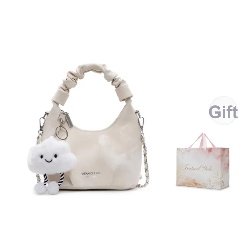 TOUTSEUL YOLO PU Handbag Women's Ecru/Black/Pink/Coffee-1