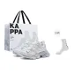Winter White/Cool Gray[White Shopping Bag+Thigh-High Socks]