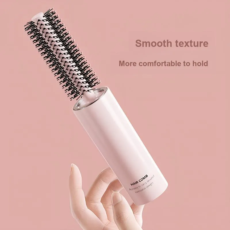 Love Of Wormwood Innovative Design Travel Portable Good Looking Curling Comb Retractable Integrated-2
