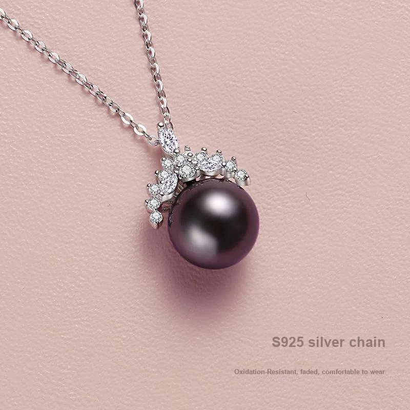 Inlady Saltwater Pearl Necklaces Women's-4
