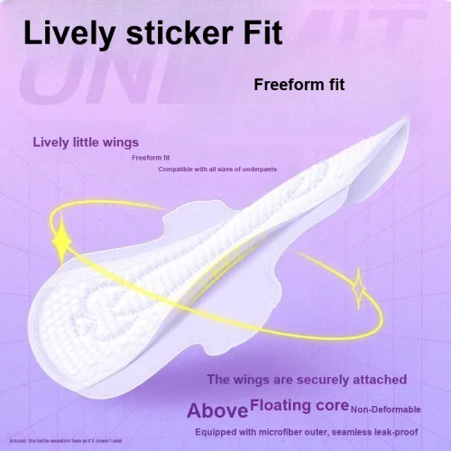 V GIRL V3 Маленький FLOATING Ядерный Day And Ночной Гигиенические прокладки Light And Дышащий