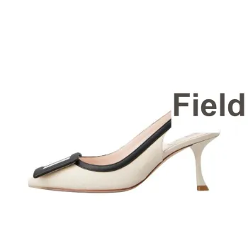 Roger Vivier Pointed Toe Slingback Pumps