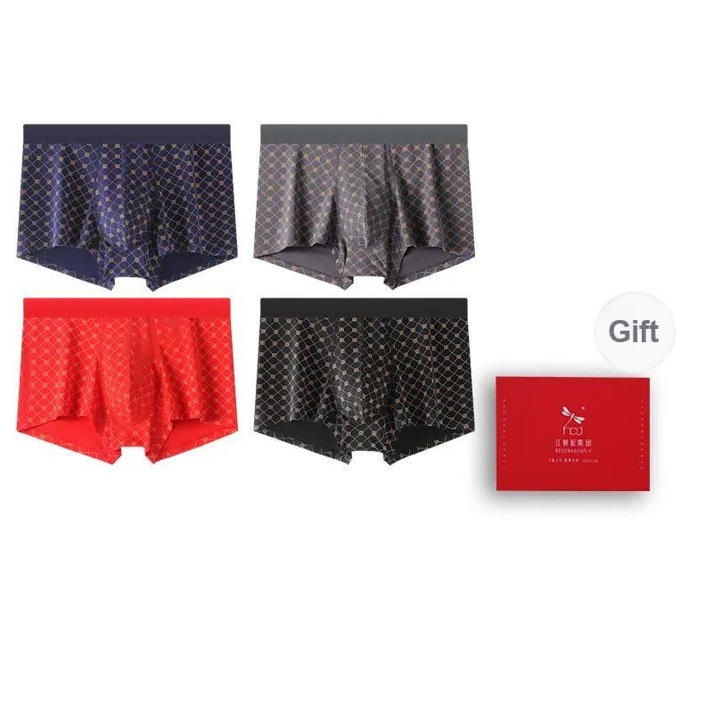 RED DRAGONFLY Underpants Men's Box 4 Pack-9