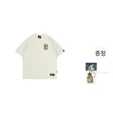 쥐 큐트 고스트 띠 반팔