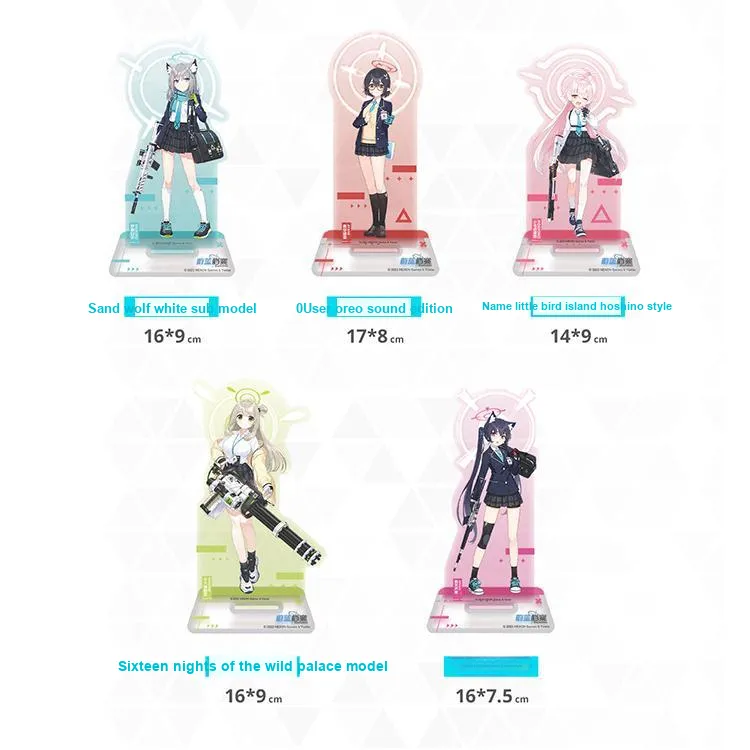 MOEYU Blue Archive First Shot Countermeasures Committee Acrylic Stands-3
