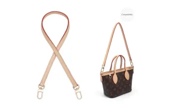Lan Bao Fan Cow Leather Upcycled Accessories Crossbody Bag Strap Women's Vegetable Tanned Color-Changing