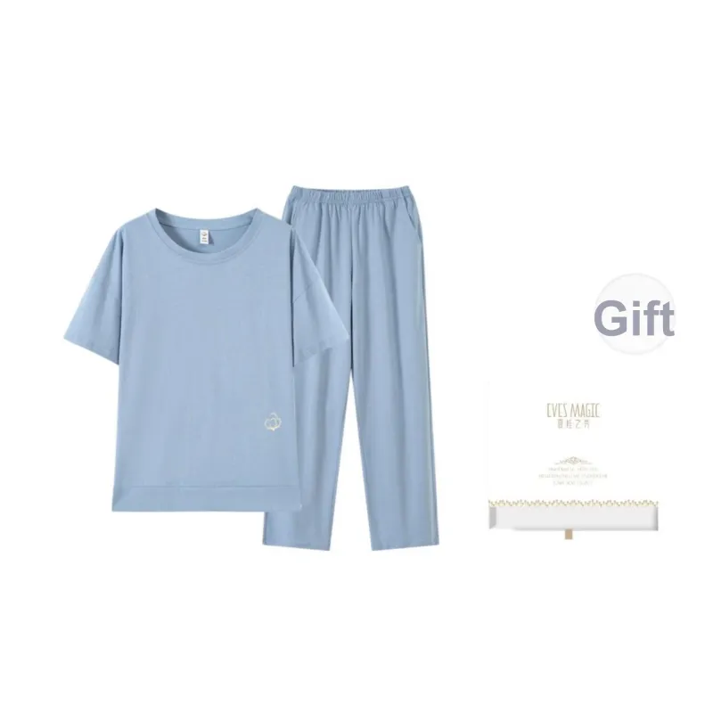 XIA.WA.ZHI.XIU Pajama Set Women's Two Piece Set-6