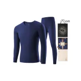 Men's V-Neck Gift Box Set (Sapphire Blue) Heat-Free/Shopping Bag Included