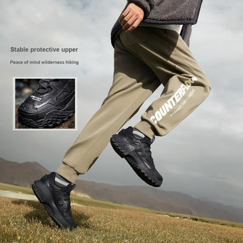 LiNing CF Tracing Collection Lin Chuan FW Cushioning Breathable Low Top Casual Shoes Men's Black-5