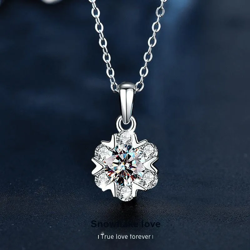 JESCAKOO S925 Silver Necklaces Women's-1