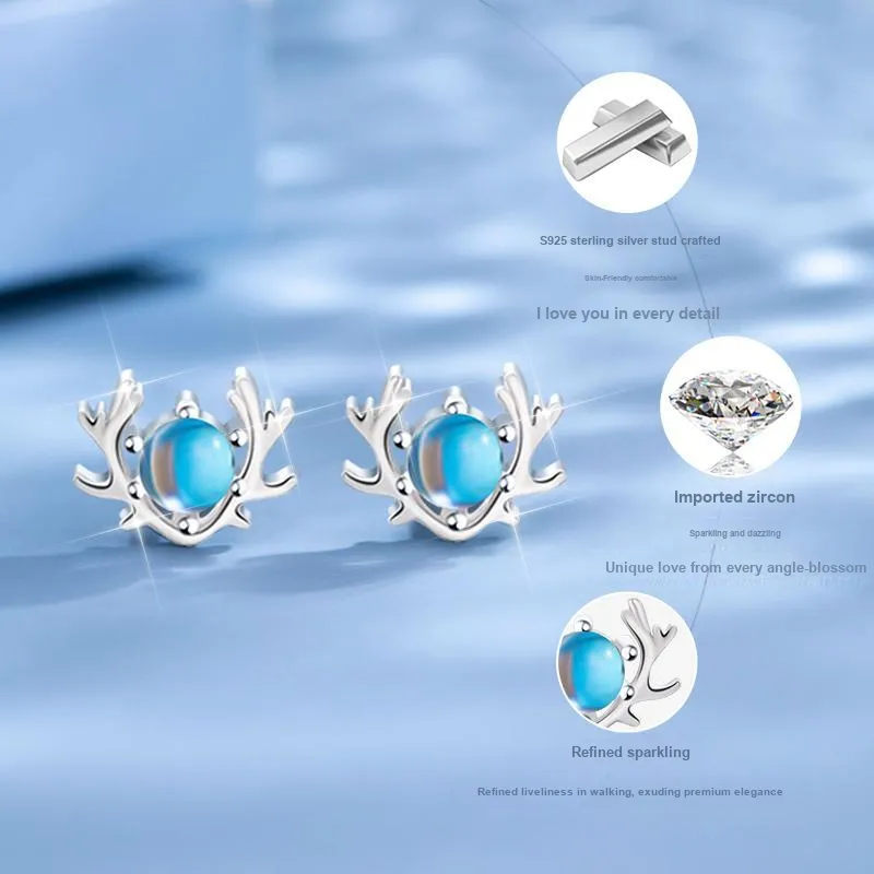 OWNCOOL S925 Silver Stud Earrings Unisex-6