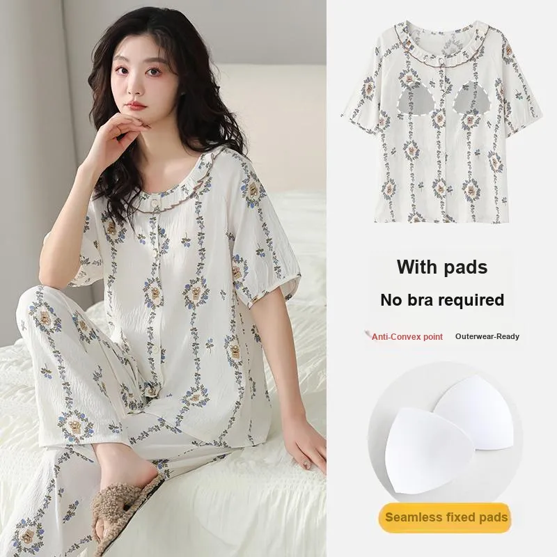 MADALLO Pajama Set Women's White-4