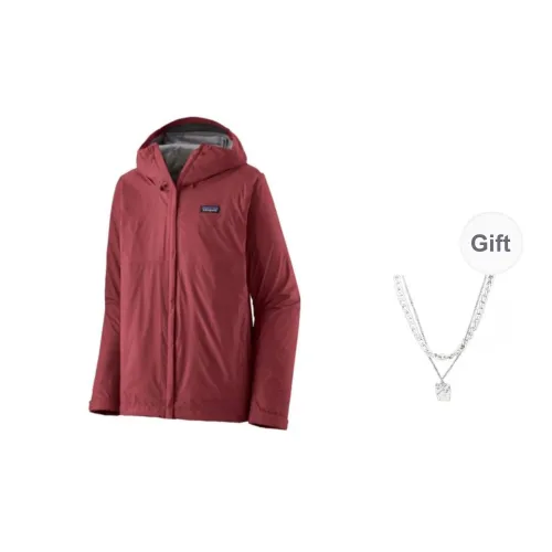 Patagonia Hiking Series Windbreaker Jackets Unisex Lacquer Red+Giveaway