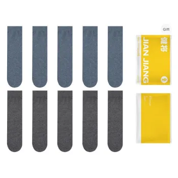 Master Mid Calf Socks Men's Shopping Bag 10 Pack