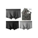 Solid Color 3-Pack Box Included (Dark Heather Gray+Black Heather Gray+Medium Heather Gray)