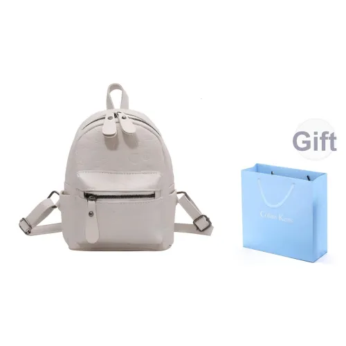 COLINS KEIRS ПУ (полиуретан) Повседневный Путешествие Коммутирование Универсальный Рюкзак Обычный Женские Экрю