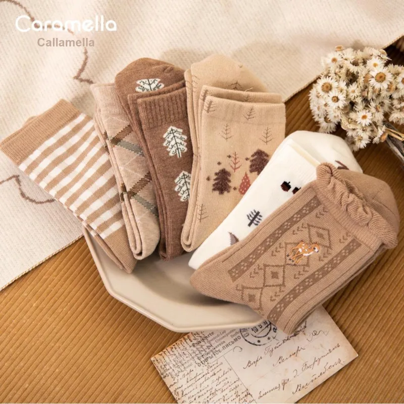 Caramella Mid Calf Socks Women's-4