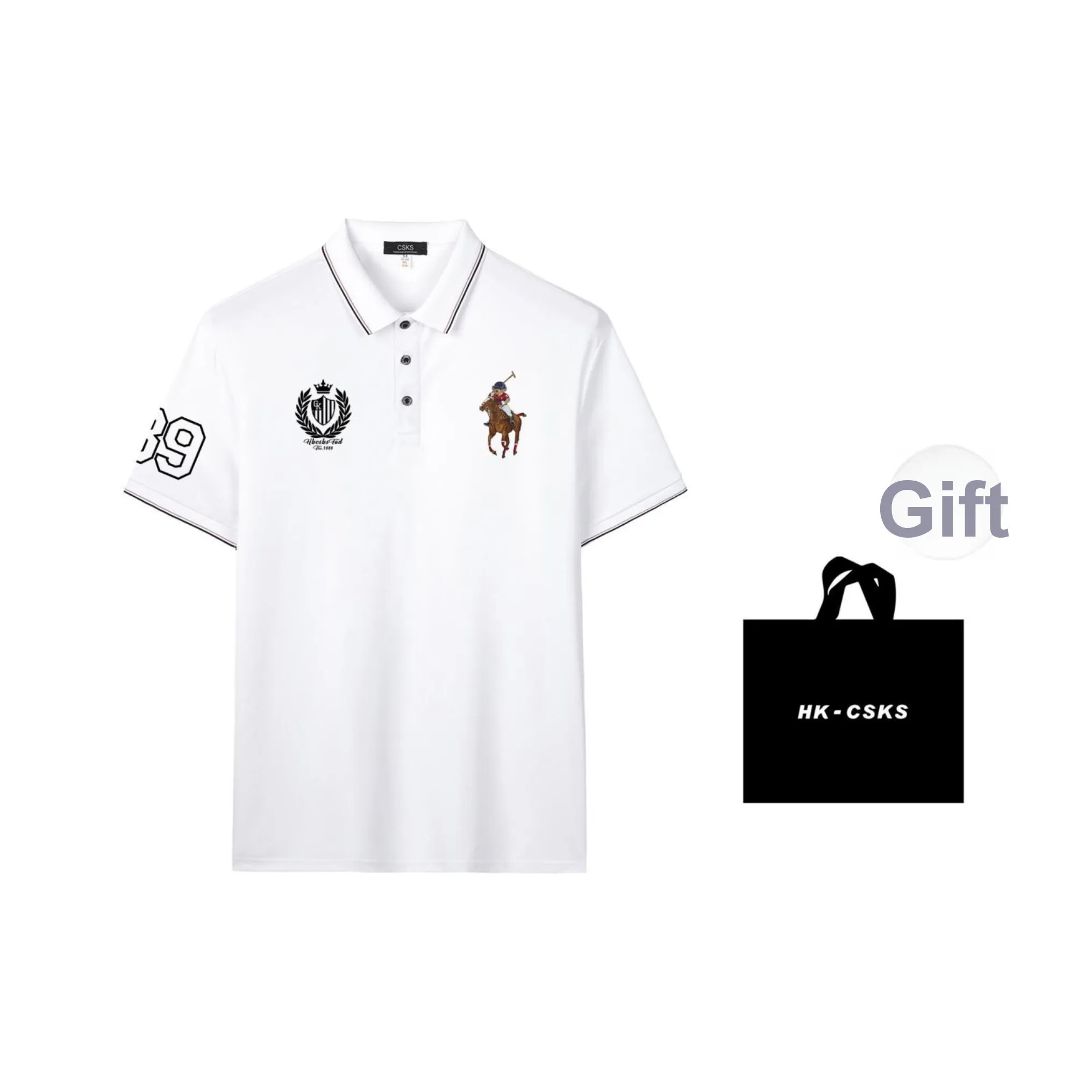 CSKS Унисекс Поло